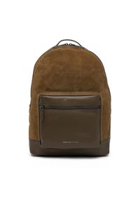 TOMMY HILFIGER - Tommy Hilfiger Plecak Th Casual Suede Backpack AM0AM13229 Zielony. Kolor: zielony. Materiał: zamsz, skóra. Styl: casual