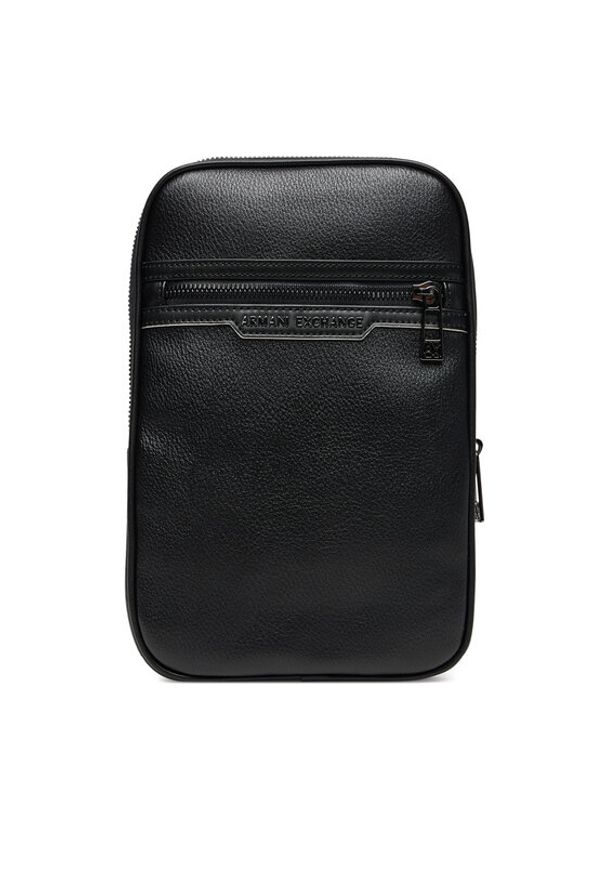 Armani Exchange Saszetka XM001602 AF17205 MC105 Czarny. Kolor: czarny. Materiał: skóra