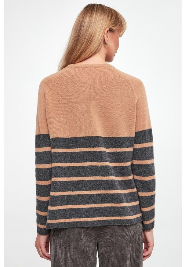 Ermanno Firenze - Sweter damski wełniany ERMANNO FIRENZE. Materiał: wełna