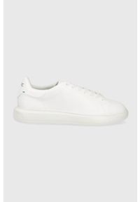 ACBC buty kolor biały. Nosek buta: okrągły. Zapięcie: sznurówki. Kolor: biały. Materiał: guma. Wzór: motyw zwierzęcy #1