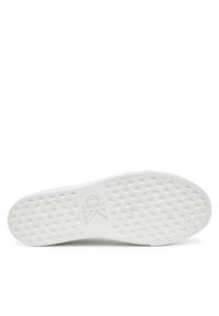 Calvin Klein Jeans Sneakersy Vulc Flatform Low Mg Lth YW0YW01771 Biały. Kolor: biały. Materiał: skóra