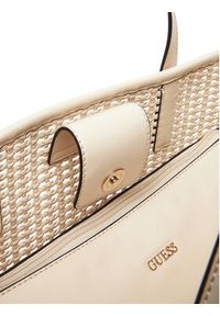 Guess Torebka Brigitta HWWZ72 06230 Écru. Kolor: kremowy. Materiał: skórzane #5