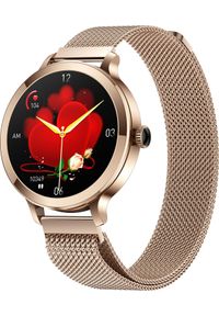 Smartwatch Hagen HC82.110.5310 Różowe złoto. Rodzaj zegarka: smartwatch. Kolor: złoty, różowy, wielokolorowy #1