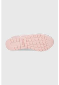 DKNY - Dkny sneakersy K4129862.WRH kolor różowy. Nosek buta: okrągły. Zapięcie: sznurówki. Kolor: różowy. Materiał: guma #2