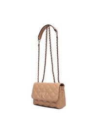 Guess Torebka Giully II Mini HWQG96 73740 Beżowy. Kolor: beżowy. Materiał: skórzane #5