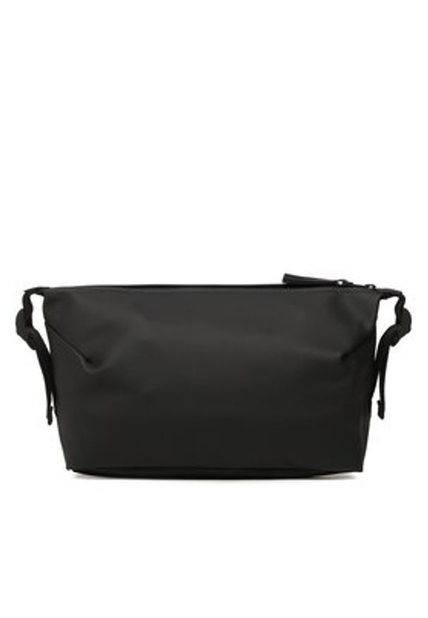 Rains Kosmetyczka Weekend Wash Bag 15630 Czarny. Kolor: czarny. Materiał: skóra