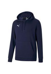 Bluza treningowa męska Puma teamGOAL 23 Causals Hoody. Kolor: niebieski