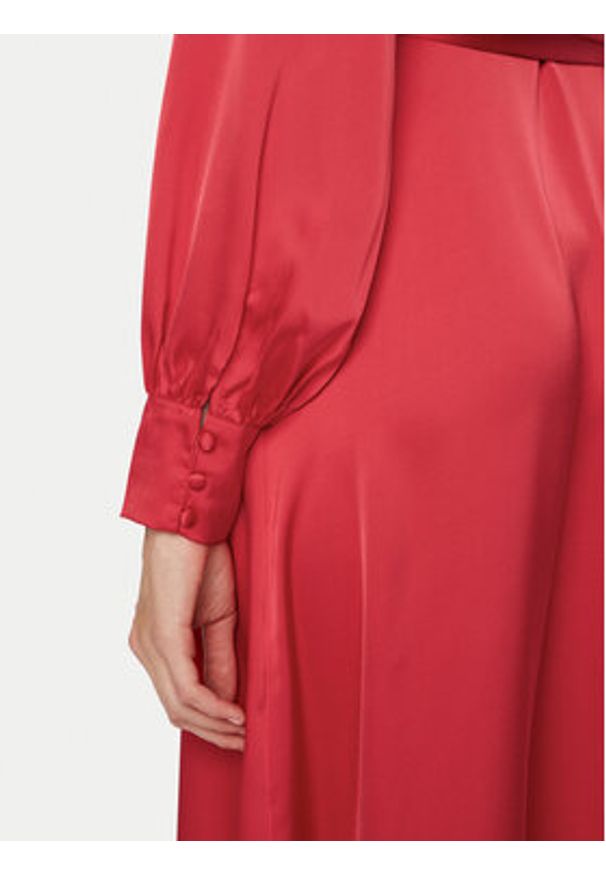 Vila Sukienka koktajlowa Ravenna 14093784 Czerwony Regular Fit. Kolor: czerwony. Materiał: syntetyk. Styl: wizytowy