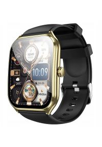 Smartwatch Hoco 1,96" AMOLED IP67 z funkcją rozmowy Y28 złoty. Rodzaj zegarka: smartwatch. Kolor: złoty