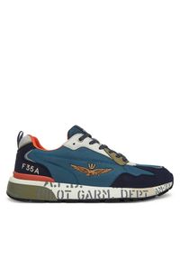 Aeronautica Militare Sneakersy 251SC276CT3332 Granatowy. Kolor: niebieski. Materiał: materiał