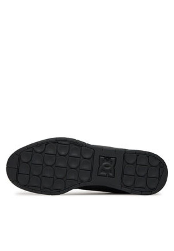 DC Sneakersy CENTRAL ADYS100551-BKW Czarny. Kolor: czarny. Materiał: zamsz, skóra