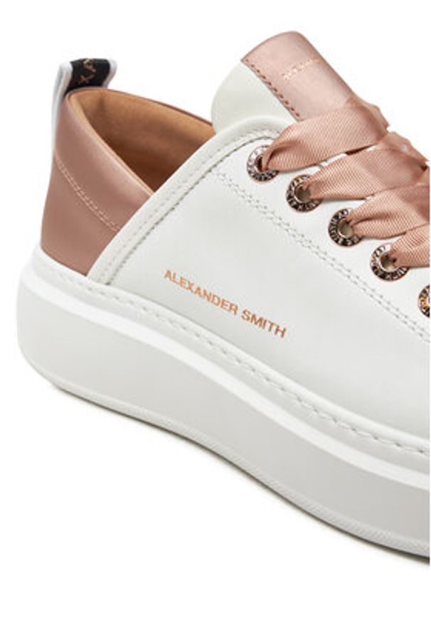 Alexander Smith Sneakersy Wembley ASBAWYW 0274 WCP Biały. Kolor: biały. Materiał: skóra