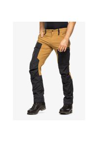 Fjällräven - Spodnie trekkingowe męskie Fjallraven Keb Trousers. Kolor: brązowy