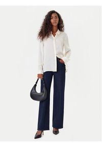 Guess Koszula W5YH1A WHCR2 Écru Regular Fit. Materiał: syntetyk #5