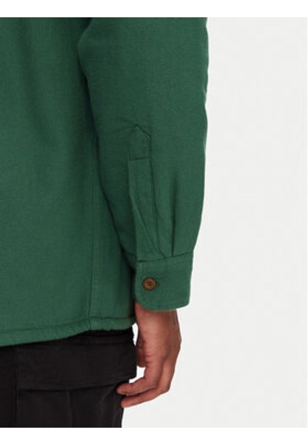 Quiksilver Koszula Husson EQYWT04668 Zielony Regular Fit. Kolor: zielony. Materiał: bawełna