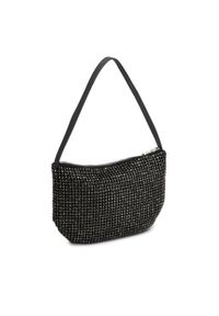 Kazar - Wieczorowa torebka do ręki i na ramię. Kolor: czarny. Styl: wizytowy. Rodzaj torebki: do ręki #5