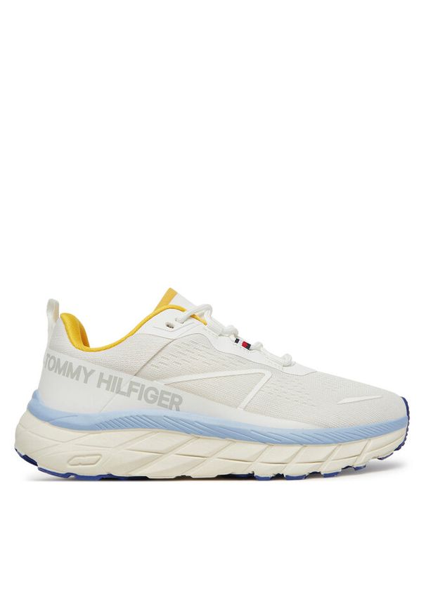 TOMMY HILFIGER - Sneakersy Tommy Hilfiger. Kolor: biały