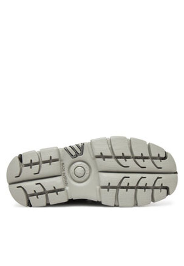 NEW ROCK Sneakersy M-106-C185 Beżowy. Kolor: beżowy. Materiał: nubuk, skóra