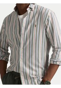 Polo Ralph Lauren Koszula 710961340002 Kolorowy Custom Fit. Typ kołnierza: polo. Materiał: bawełna. Wzór: kolorowy #5