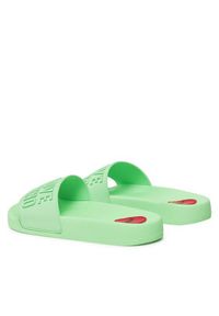 Love Moschino - LOVE MOSCHINO Klapki JA28052G1II15802 Zielony. Kolor: zielony #4