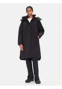 Jack Wolfskin Płaszcz zimowy Frost Haven A65090 Czarny Regular Fit. Kolor: czarny. Materiał: syntetyk. Sezon: zima