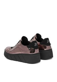 Rieker Sneakersy CEO-W2601-91 Brązowy. Kolor: brązowy. Materiał: skóra, syntetyk #5