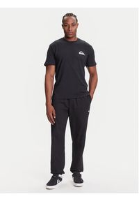 Quiksilver T-Shirt Ev Mini Logo Ss EQYZT08181 Czarny Regular Fit. Kolor: czarny. Materiał: bawełna #4