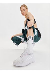Adidas - adidas Sneakersy Ozelia W GW0612 Szary. Kolor: szary. Materiał: materiał
