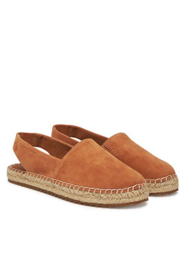 Marc O'Polo Espadryle RR2M3059 Brązowy. Kolor: brązowy. Materiał: skóra