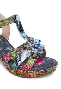 Laura Vita Sandały Nellao 30 Kolorowy. Materiał: skóra. Wzór: kolorowy #6