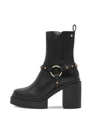 Eva Minge Botki HONDA-03 Czarny. Kolor: czarny. Materiał: skóra #9