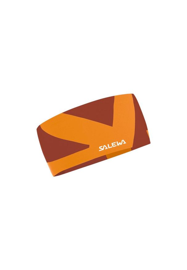 Salewa - Opaska na głowę Pedroc DRY. Kolor: pomarańczowy, czerwony, wielokolorowy. Materiał: materiał. Styl: sportowy