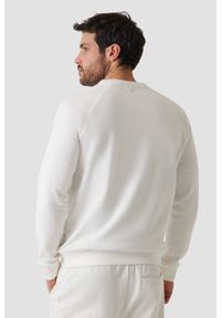 Guess - GUESS Biała męska bluza New Aldwin, Rozmiar XXL. Kolor: biały