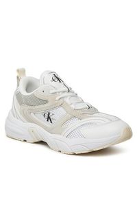 Calvin Klein Jeans Sneakersy Retro Tennis Su-Mesh Wn YW0YW00891 Biały. Kolor: biały. Materiał: mesh #4
