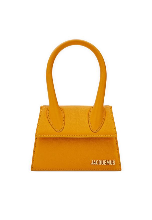 JACQUEMUS Torebka Le Chiquito Moyen 213BA002-3163 Pomarańczowy. Kolor: pomarańczowy. Materiał: skórzane