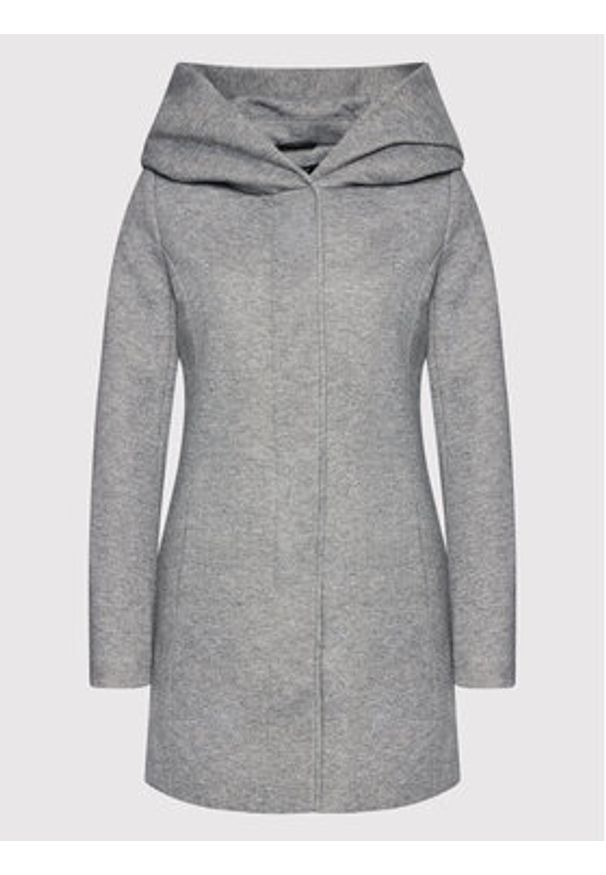 only - ONLY Płaszcz przejściowy Sedona 15142911 Szary Regular Fit. Kolor: szary. Materiał: syntetyk