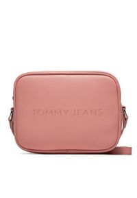 Tommy Jeans Torebka Tjw Ess Must Camera Bag AW0AW16274 Różowy. Kolor: różowy. Materiał: skórzane
