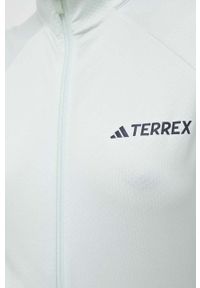 adidas TERREX bluza sportowa Multi kolor zielony gładka. Kolor: zielony. Materiał: dzianina, materiał, polar, skóra. Długość rękawa: raglanowy rękaw. Wzór: gładki. Styl: sportowy #3