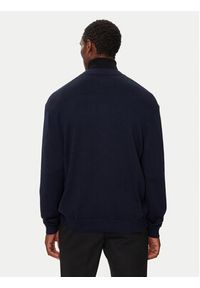 Armani Exchange Kardigan 6DZE1G ZM1LZ 1510 Granatowy Regular Fit. Kolor: niebieski. Materiał: syntetyk, bawełna