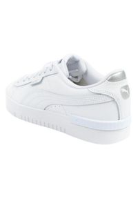 Puma - Trampki Damskie Skóra Sportowe Jada. Kolor: biały. Materiał: skóra. Styl: sportowy