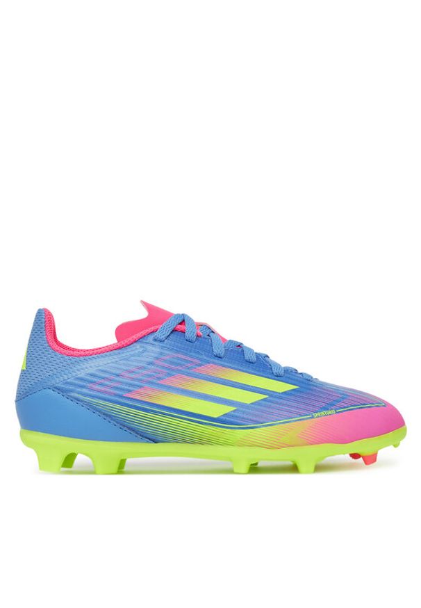 Adidas - adidas Buty do piłki nożnej F50 League Firm/Multi-Ground IE3746 Granatowy. Kolor: niebieski. Materiał: materiał