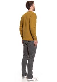 Wrangler - WRANGLER BLUZA LOGO CREW GOLDEN BROWN W6585I7VQ 112130605 #4