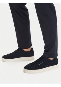 Armani Exchange Sneakersy XM002617 AF19687 ZB004 Granatowy. Kolor: niebieski. Materiał: skóra, zamsz #1