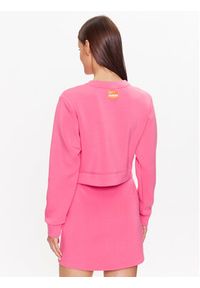 Guess Bluza V3YQ02 K7UW2 Różowy Oversize. Kolor: różowy. Materiał: wiskoza #5