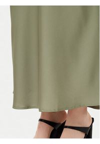 Vila Spódnica midi Elliette 14084182 Zielony Regular Fit. Kolor: zielony. Materiał: syntetyk #4