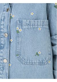 only - ONLY Koszula jeansowa Cassie 15349520 Niebieski Oversize. Kolor: niebieski. Materiał: bawełna #7