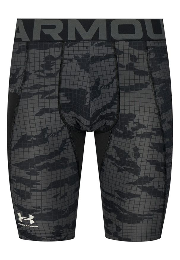 Under Armour Szorty sportowe HeatGear® 6009658 Czarny Slim Fit. Kolor: czarny. Materiał: syntetyk