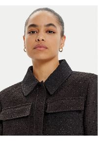LOLA CASADEMUNT Marynarka MF2402016 Czarny Regular Fit. Kolor: czarny. Materiał: syntetyk #6