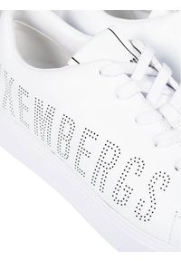 Bikkembergs Sneakersy "Cassio" | B4BKM0153 | Cassio | Mężczyzna | Biały. Kolor: biały. Materiał: skóra ekologiczna. Wzór: aplikacja