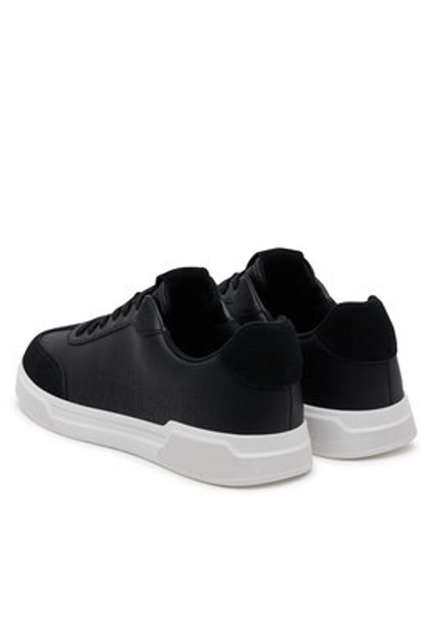 Just Cavalli Sneakersy 78QA3SB5 ZPA92 Czarny. Kolor: czarny. Materiał: skóra